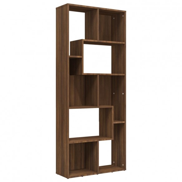 Bibliothèque Chêne marron 67x24x161 cm Bois d'ingénierie