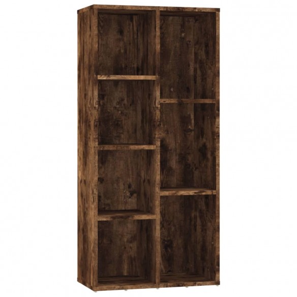 Armoire à livres Chêne fumé 50x25x106 cm