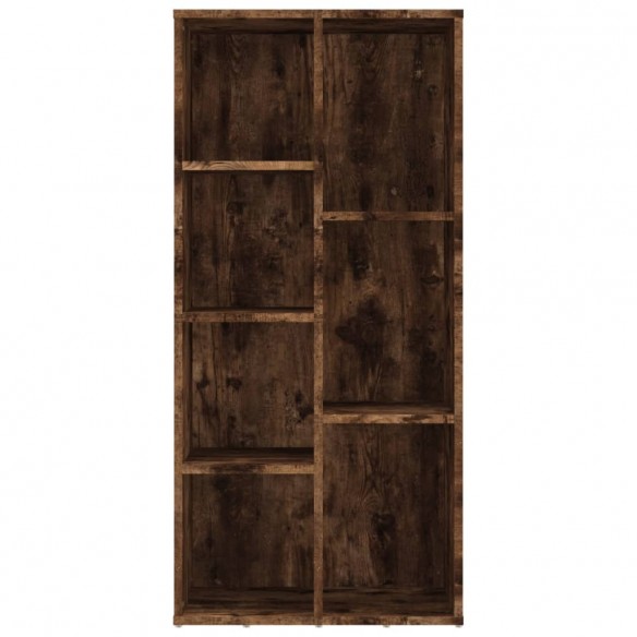 Armoire à livres Chêne fumé 50x25x106 cm