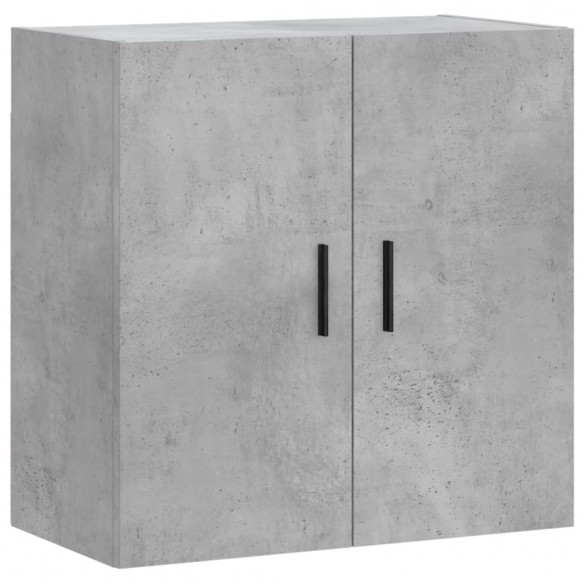 Armoire murale gris béton 60x31x60 cm bois d'ingénierie