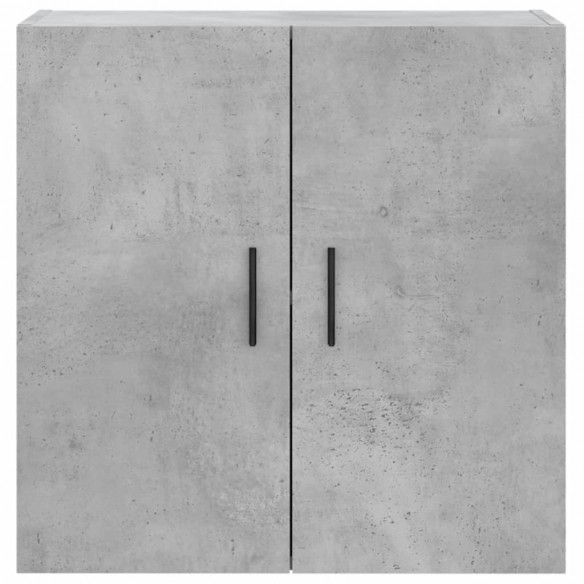 Armoire murale gris béton 60x31x60 cm bois d'ingénierie