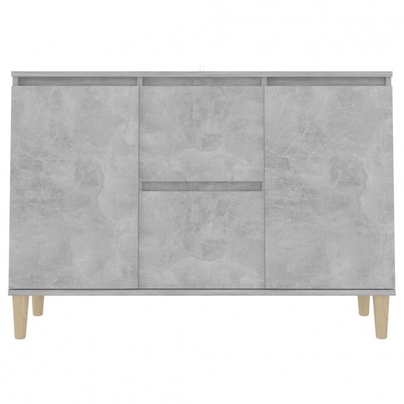 Buffet Gris béton 103,5x35x70 cm Aggloméré