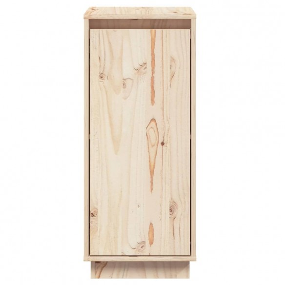 Buffets 2 pcs 31,5x34x75 cm Bois massif de pin