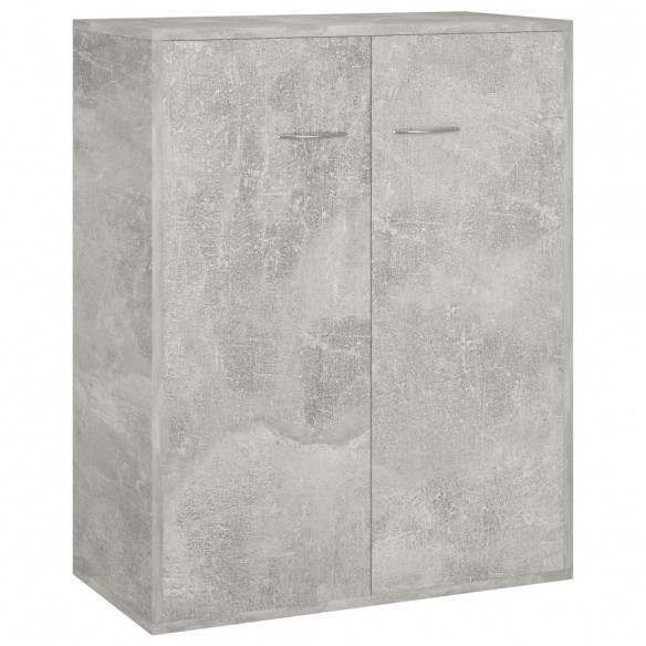 Buffet Gris béton 60 x 30 x 75 cm Aggloméré