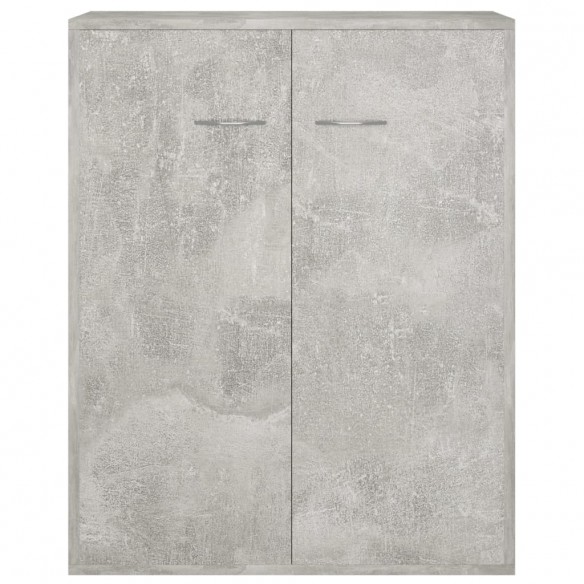 Buffet Gris béton 60 x 30 x 75 cm Aggloméré