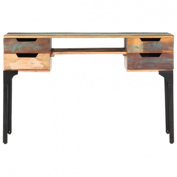 Bureau 118x48x75 cm Bois de récupération massif