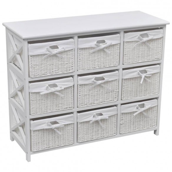 Armoire de rangement Blanc