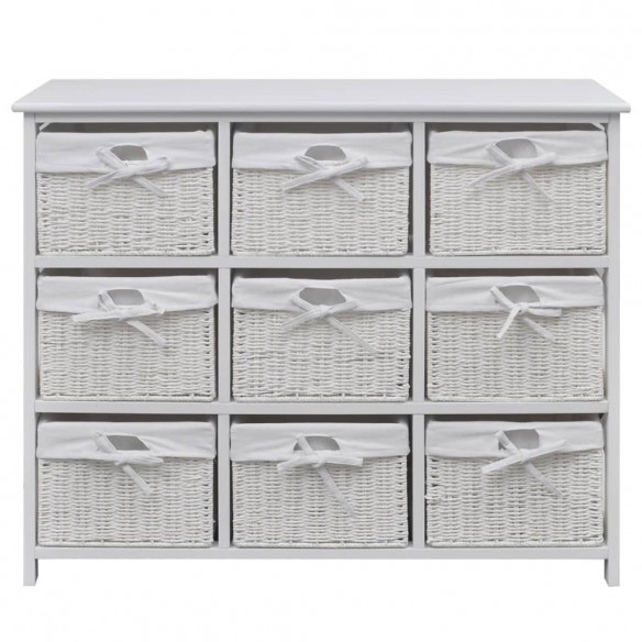 Armoire de rangement Blanc