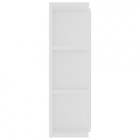 Armoire à miroir de salle de bain Blanc 80x20,5x64 cm Aggloméré