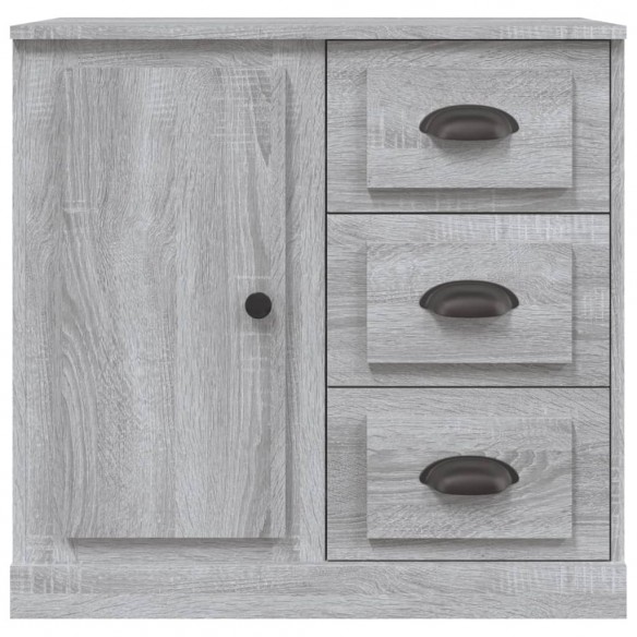 Buffet sonoma gris 70x35,5x67,5 cm bois d'ingénierie