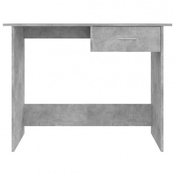 Bureau Gris béton 100 x 50 x 76 cm Aggloméré