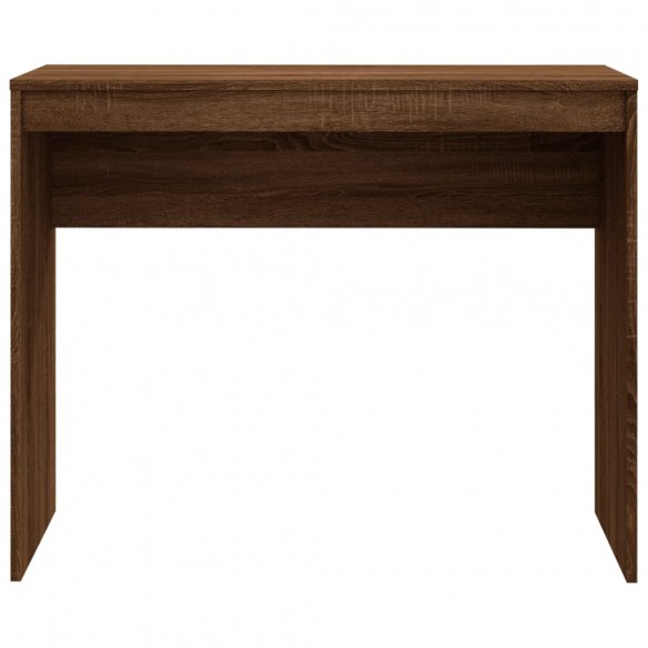 Bureau Chêne marron 90x40x72 cm Bois d'ingénierie