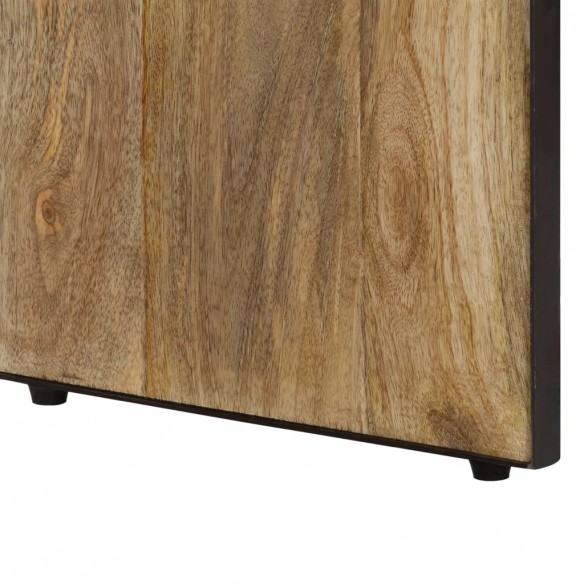 Buffet 120 x 30 x 75 cm Bois de manguier massif