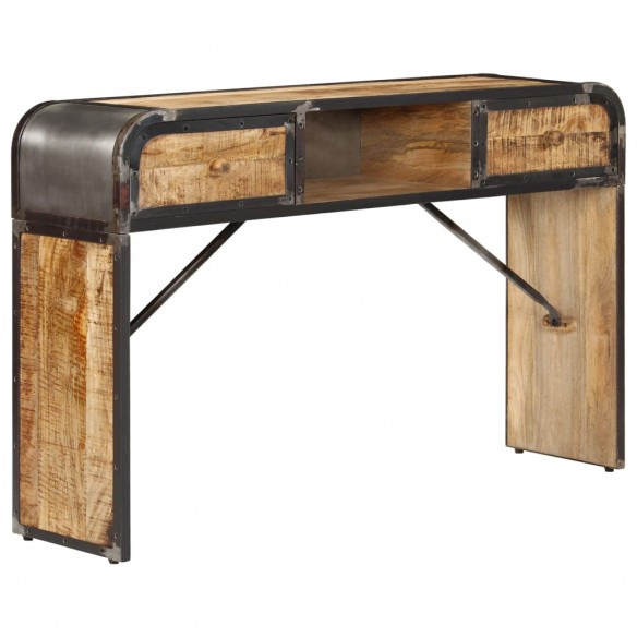 Buffet 120 x 30 x 75 cm Bois de manguier massif