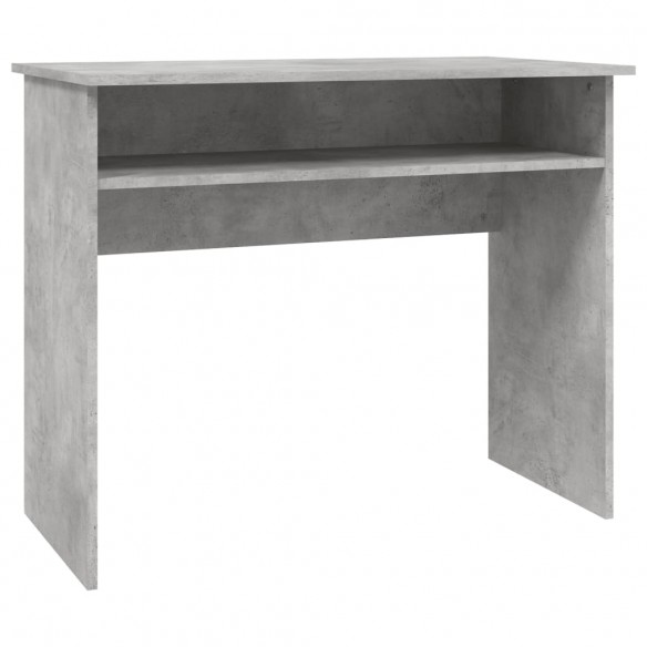 Bureau Gris béton 90x50x74 cm Aggloméré