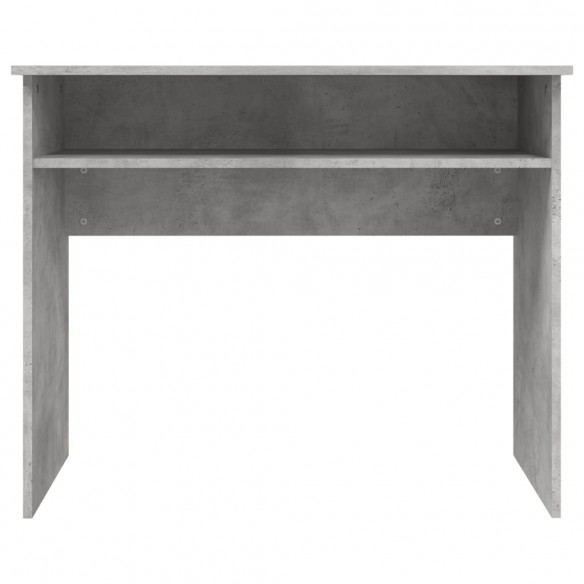 Bureau Gris béton 90x50x74 cm Aggloméré