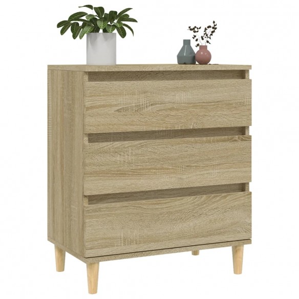 Buffet Chêne sonoma 60x35x70 cm Bois d'ingénierie