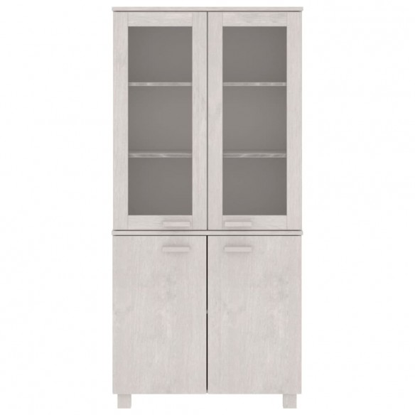 Buffet HAMAR Bois massif de pin Blanc