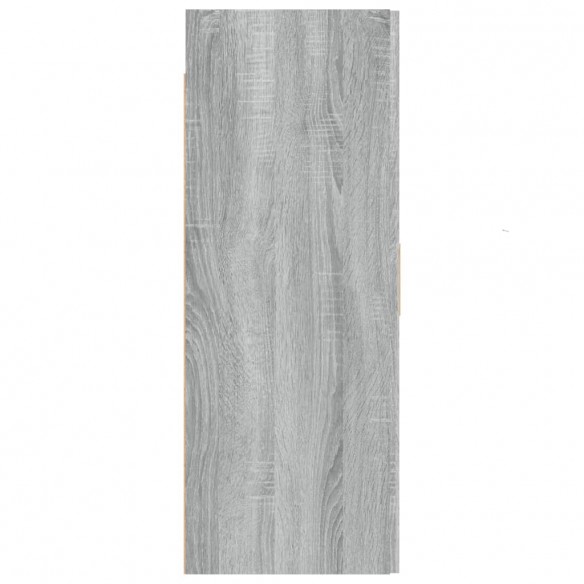 Armoire murale suspendue Sonoma gris 69,5x34x90 cm