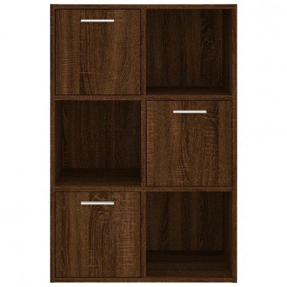 Armoire de rangement Chêne marron 60x29,5x90 cm