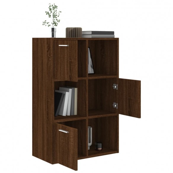 Armoire de rangement Chêne marron 60x29,5x90 cm