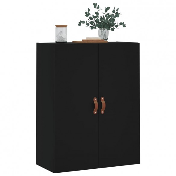 Armoire murale noir 69,5x34x90 cm