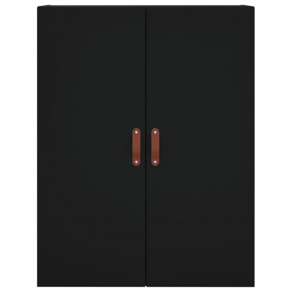 Armoire murale noir 69,5x34x90 cm