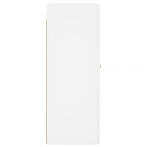 Armoires murales 2 pcs blanc 69,5x34x90 cm