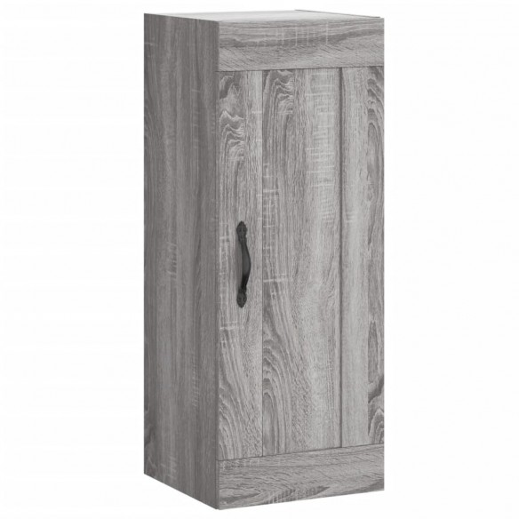 Buffet haut Sonoma gris 34,5x34x180 cm Bois d'ingénierie