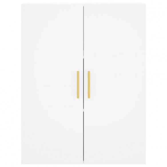 Armoires murales 2 pcs blanc 69,5x34x90 cm