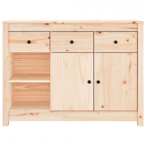 Buffet 100x35x74 cm Bois massif de pin