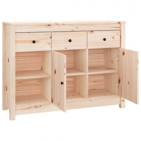 Buffet 100x35x74 cm Bois massif de pin