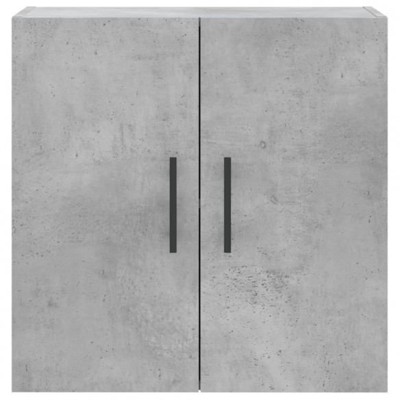 Armoire murale gris béton 60x31x60 cm bois d'ingénierie