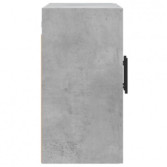 Armoire murale gris béton 60x31x60 cm bois d'ingénierie