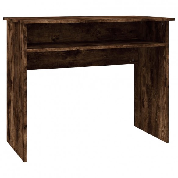 Bureau Chêne fumé 90x50x74 cm Bois d'ingénierie