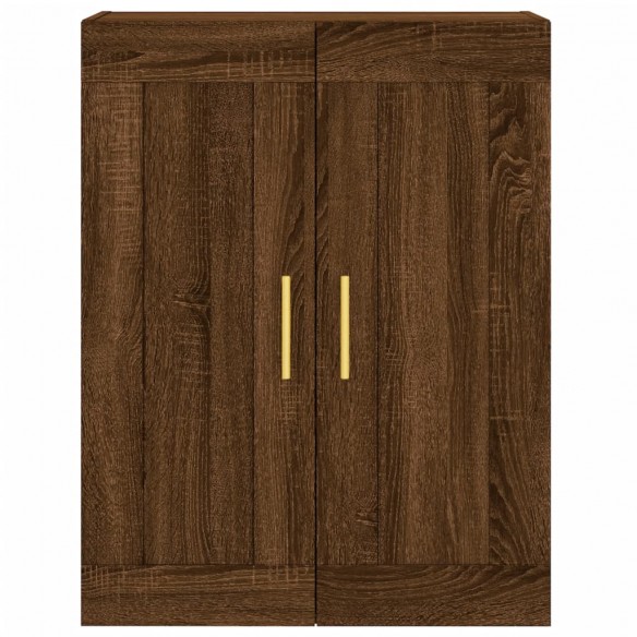 Armoire murale chêne marron 69,5x34x90 cm bois d'ingénierie