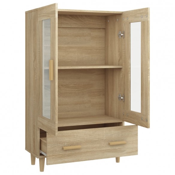 Buffet Chêne sonoma 70x31x115 cm Bois d'ingénierie