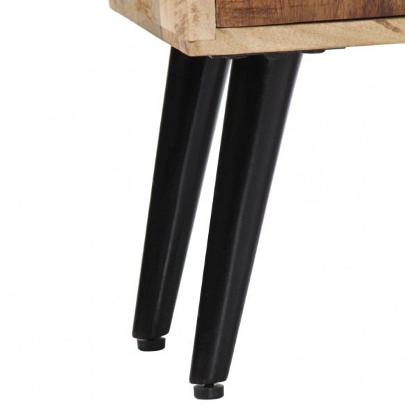 Buffet 118 x 30 x 62 cm Bois de manguier massif