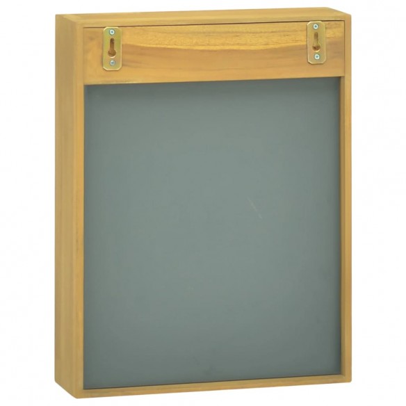 Armoire à miroir 30x10x40 cm Bois de teck solide