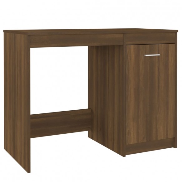 Bureau Chêne marron 100x50x76 cm Bois d'ingénierie