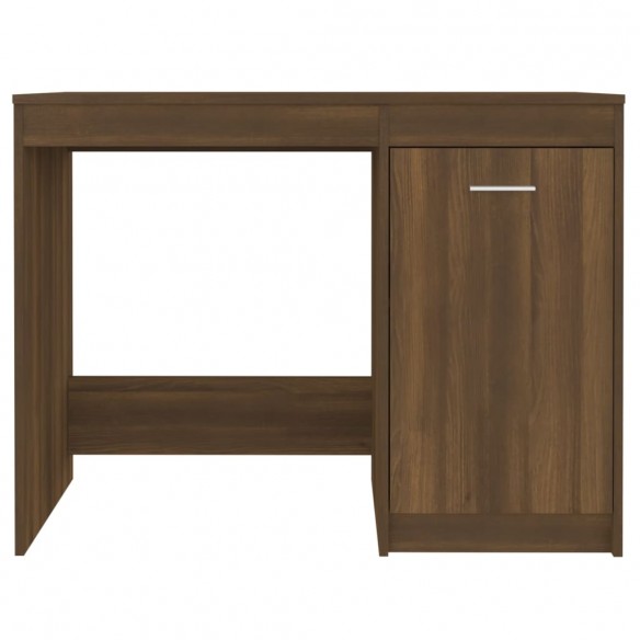 Bureau Chêne marron 100x50x76 cm Bois d'ingénierie