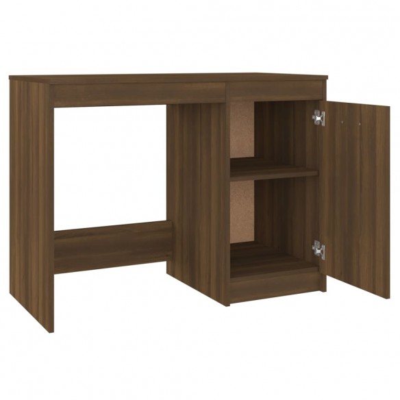 Bureau Chêne marron 100x50x76 cm Bois d'ingénierie