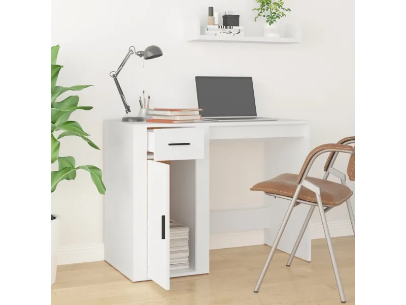 Bureau Blanc 100x49x75 cm 