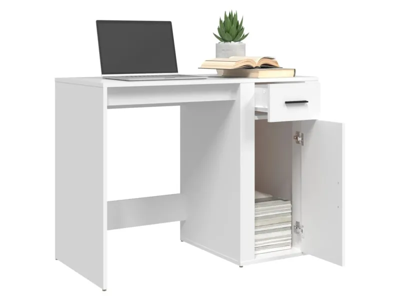 Bureau Blanc 100x49x75 cm 