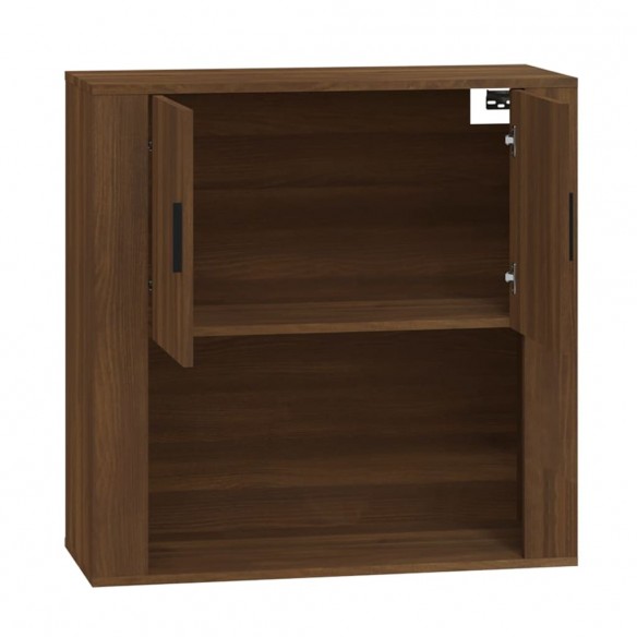 Armoire murale Chêne marron 80x33x80 cm Bois d'ingénierie