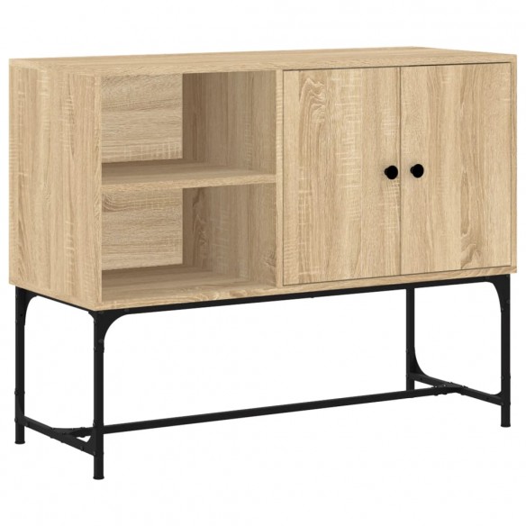 Buffet chêne sonoma 100x40x79,5 cm bois d'ingénierie