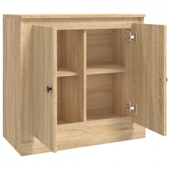 Buffet chêne sonoma 70x35,5x67,5 cm bois d'ingénierie