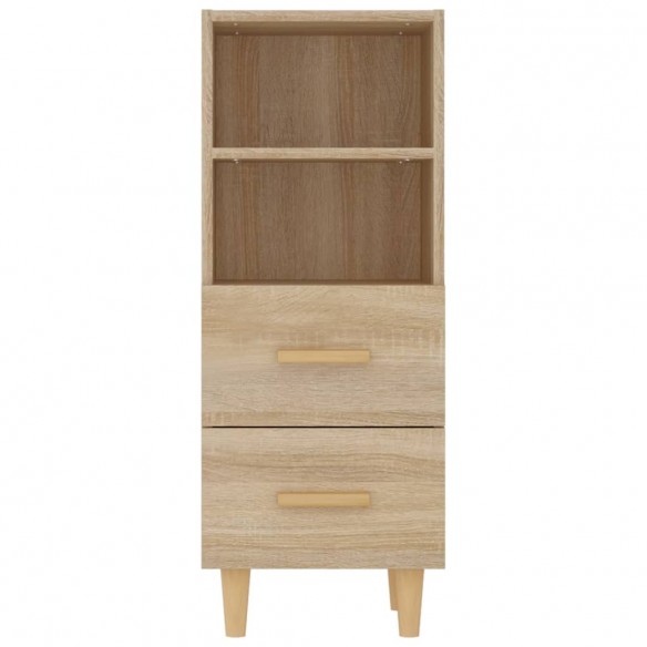 Buffet Chêne sonoma 34,5x34x90 cm Bois d'ingénierie