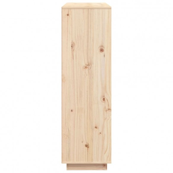 Buffet 110,5x35x117 cm Bois de pin massif