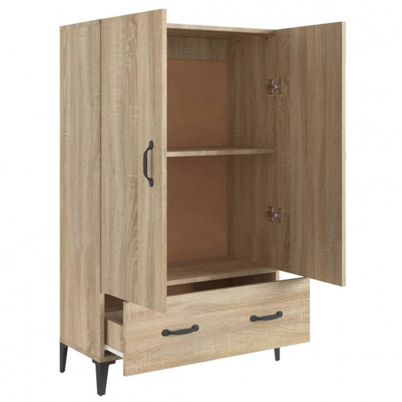 Buffet Chêne sonoma 70x31x115 cm Bois d'ingénierie